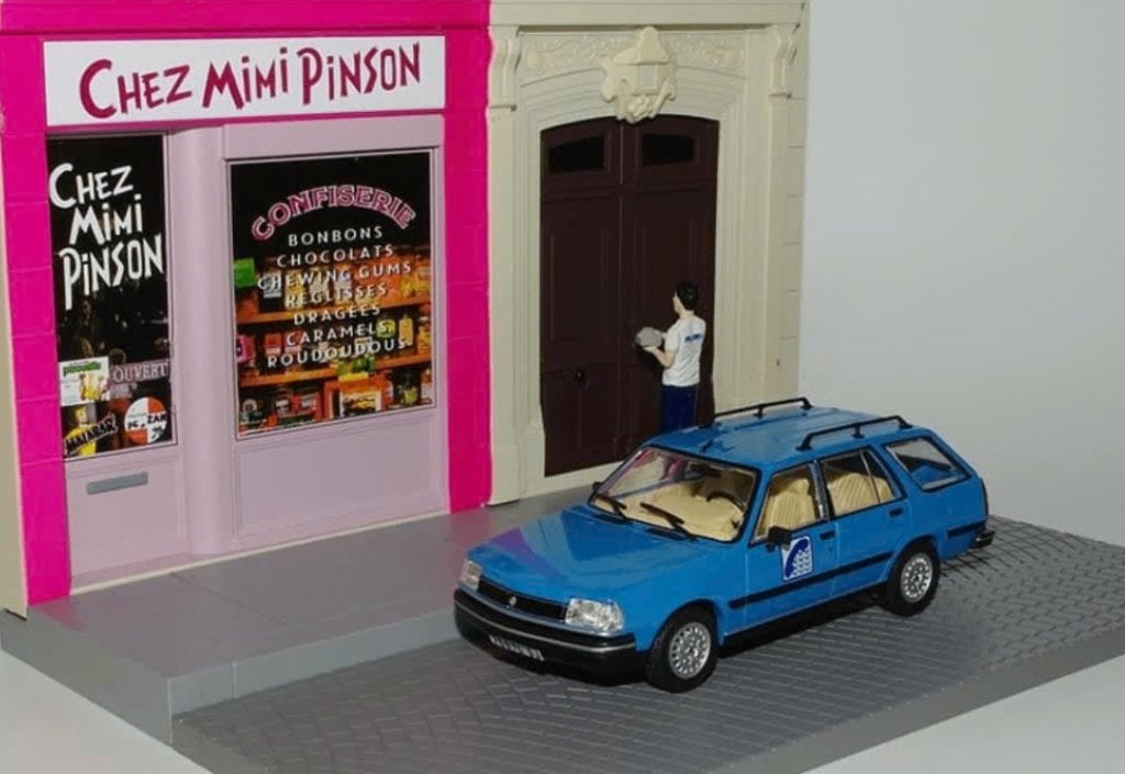 Renault 18 break EDF monteur telefoon 1/43 serie Utilitaire, Verzenden, Nieuw, Auto, Overige merken