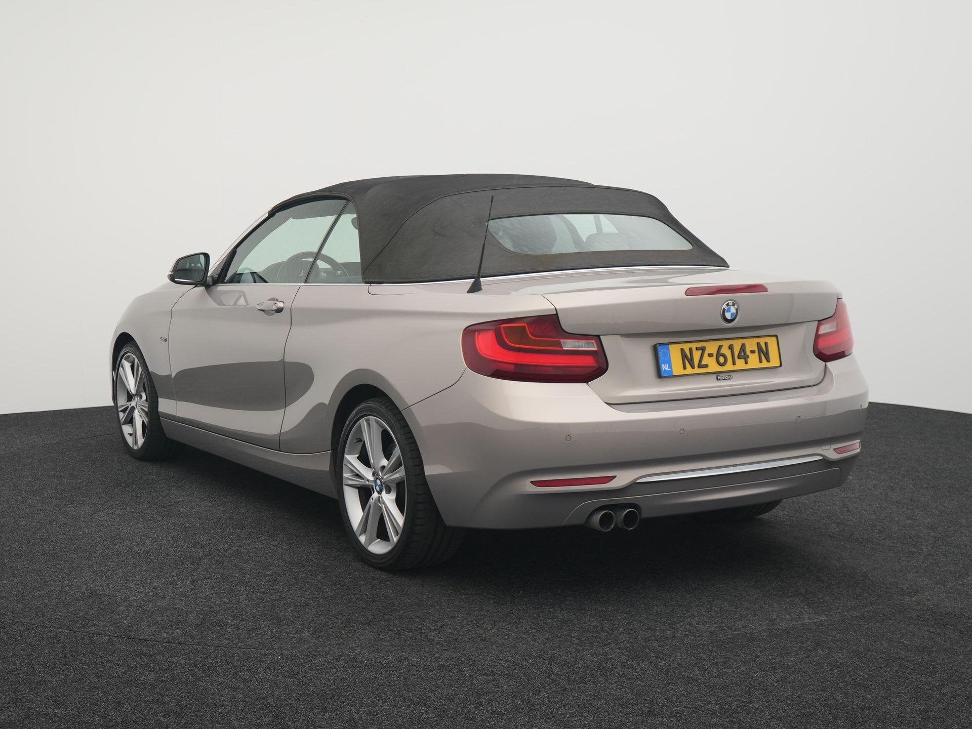 BMW 2-serie Cabrio 220i High Executive | Cabriolet | HiFi Sy, Auto's, BMW, Automaat, Achterwielaandrijving, Gebruikt, 4 cilinders