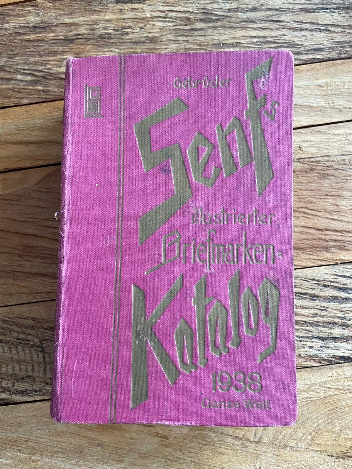 Gebrüder Senf Geïllustreerde Postzegelcatalogus 1938, Postzegels en Munten, Ophalen, Catalogus