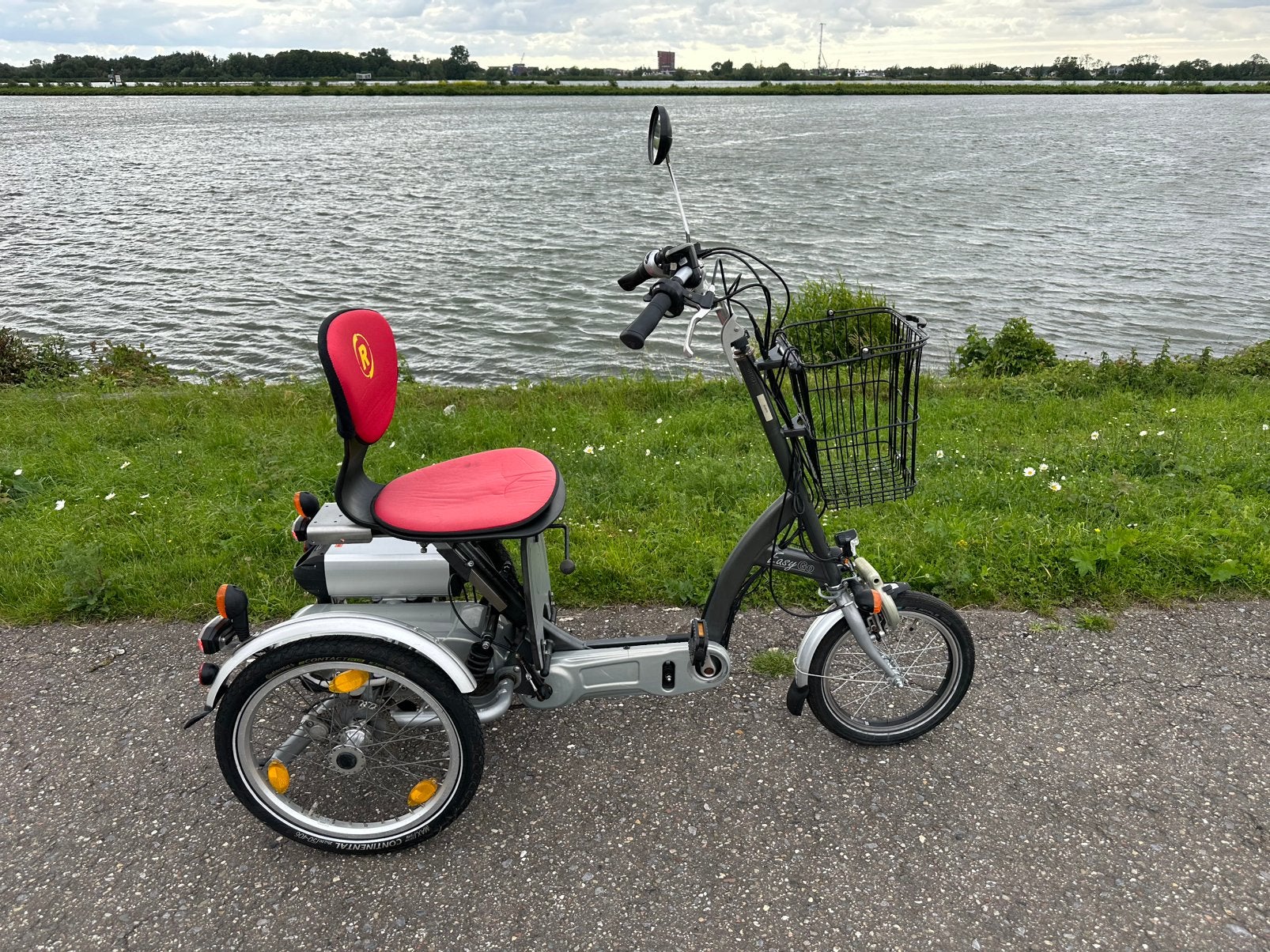 Van Raam Easy go scootmobielfiets met grote accu!., Ophalen, Gebruikt