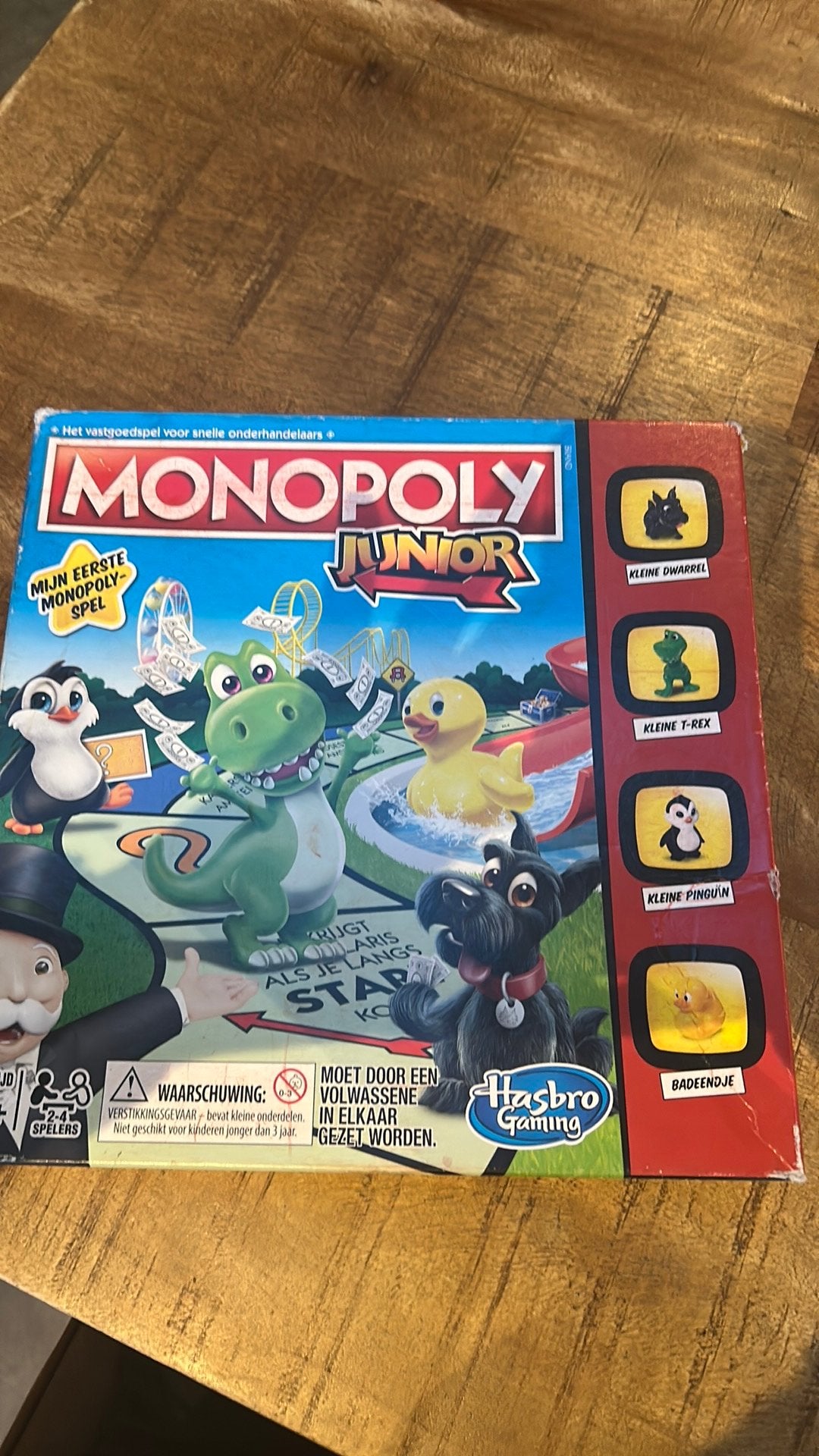 Monopoly junior, Ophalen of Verzenden, Gebruikt