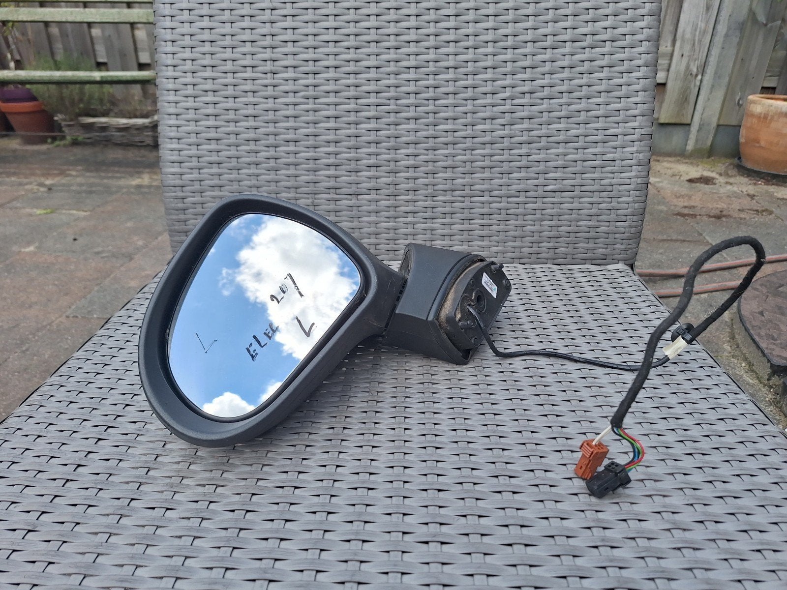 Peugeot 207 linker buitenspiegel, Auto-onderdelen, Ophalen of Verzenden, Peugeot