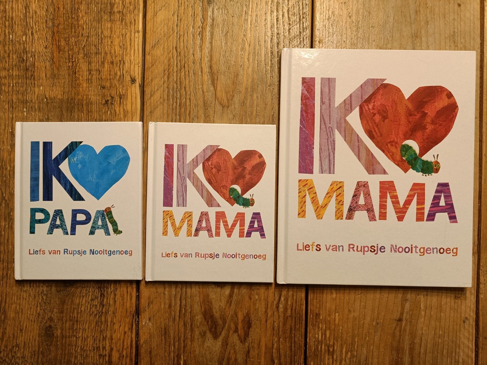 Ik houd van papa /Ik houd van mama., Boeken, Ophalen of Verzenden, Zo goed als nieuw