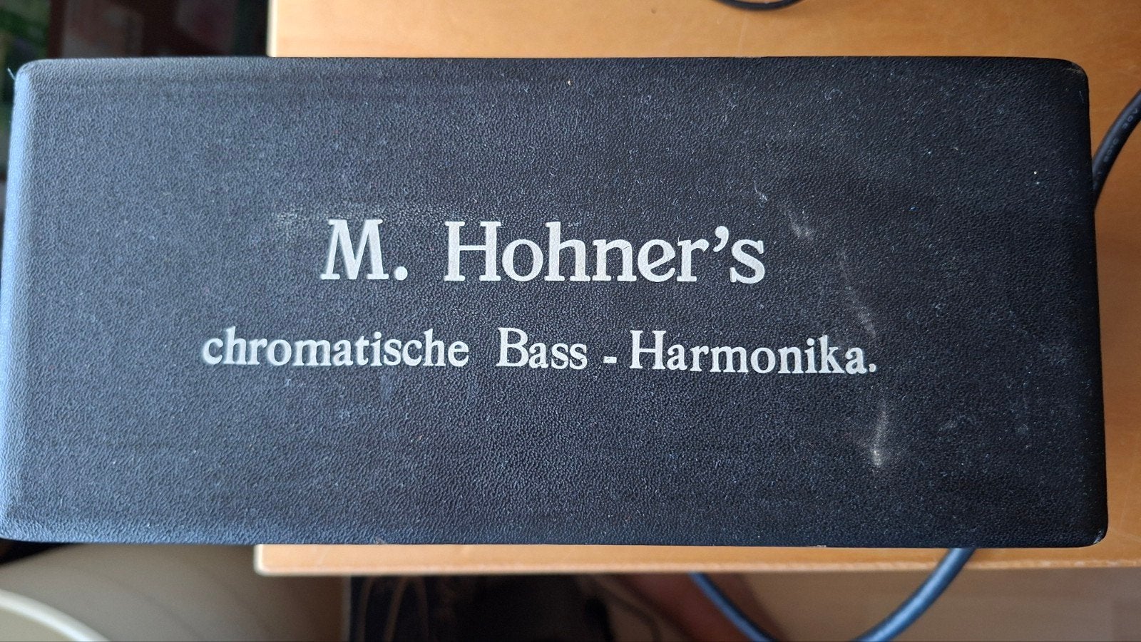 m. hohners chromatische bass harmonica, Ophalen, Gebruikt, Mondharmonica, Religie en Gospel