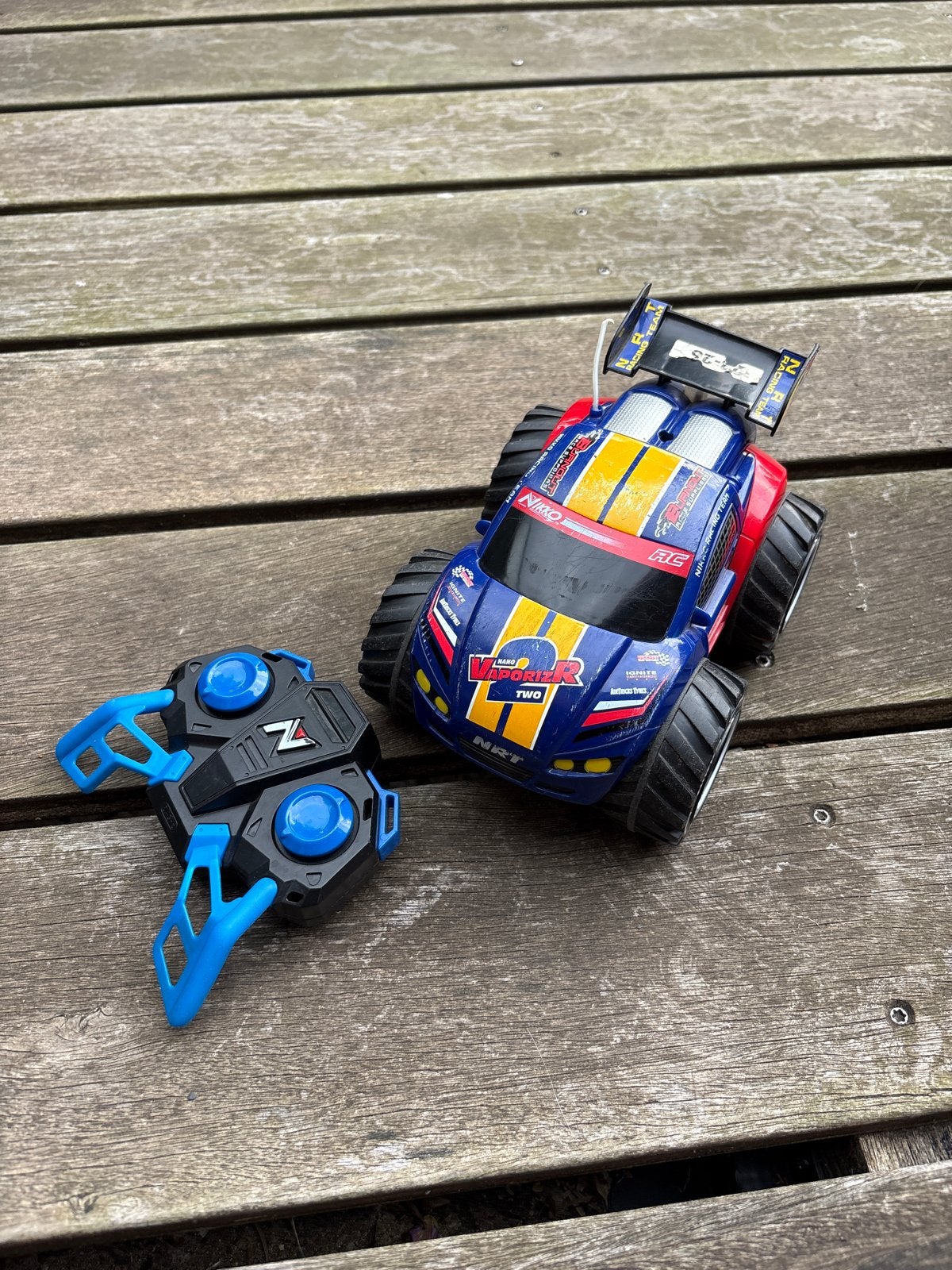 Nikko Vaporizr 2 RC Auto - Gebruikt maar werkt goed, Elektro, Gebruikt, Auto offroad, Ophalen of Verzenden