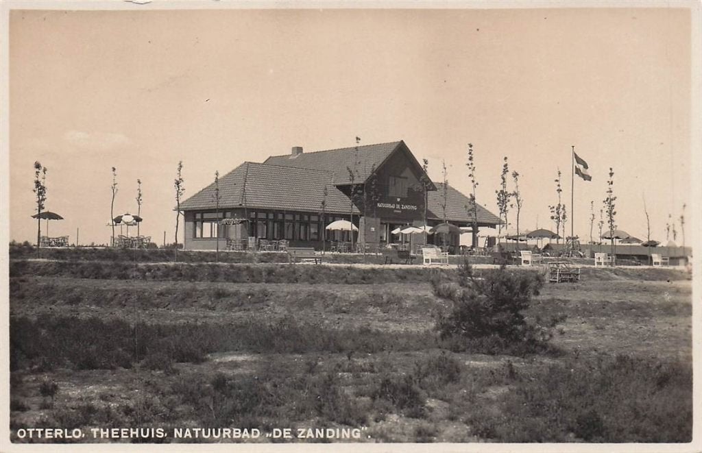 702-240-013 Otterlo Theehuis Natuurbad De Zanding, Verzenden, Voor 1920, Gelderland