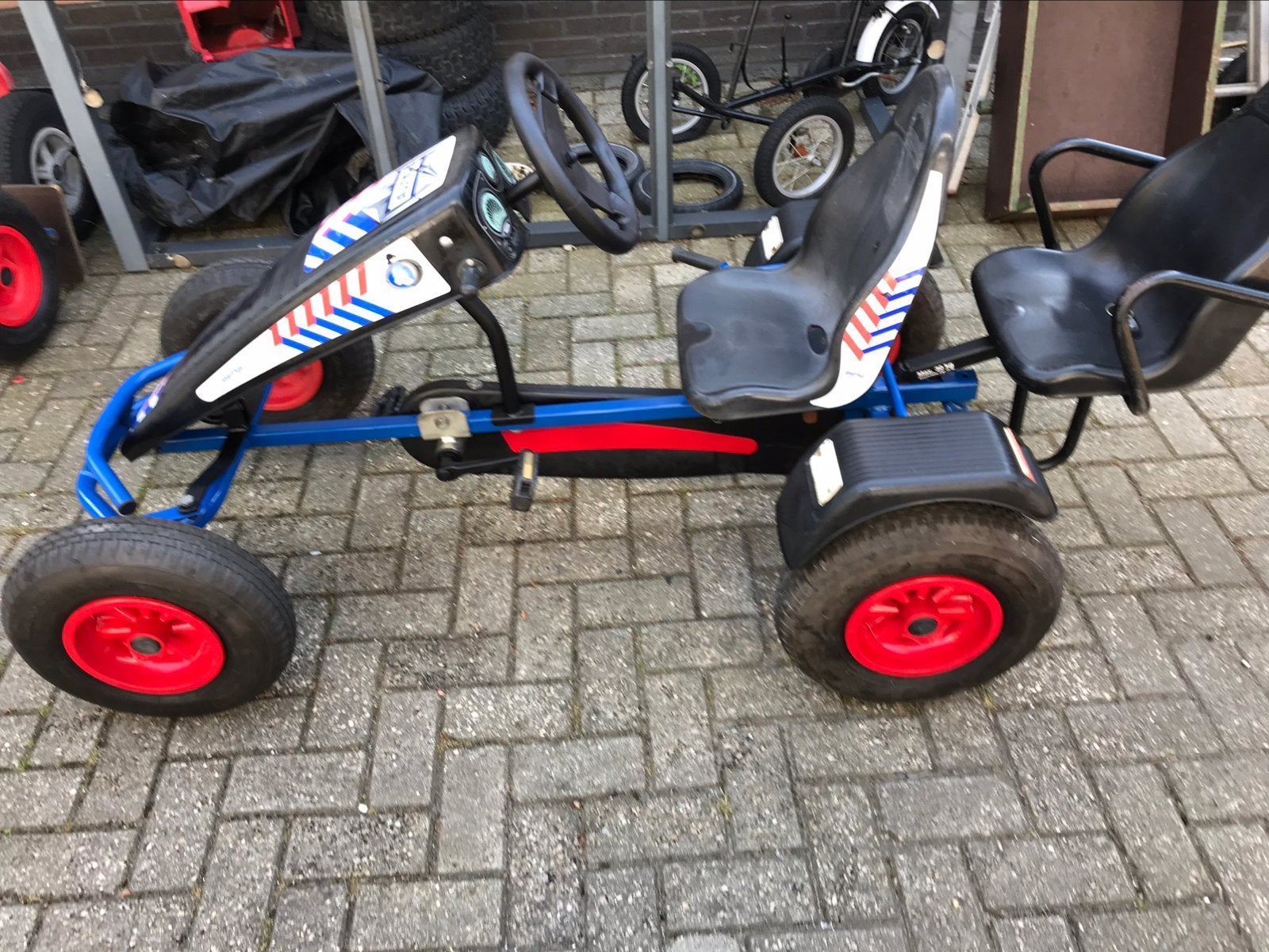 Berg met vrijloop en duo stoeltje, Kinderen en Baby's, Speelgoed | Buiten | Skelters, Ophalen, Gebruikt, Berg