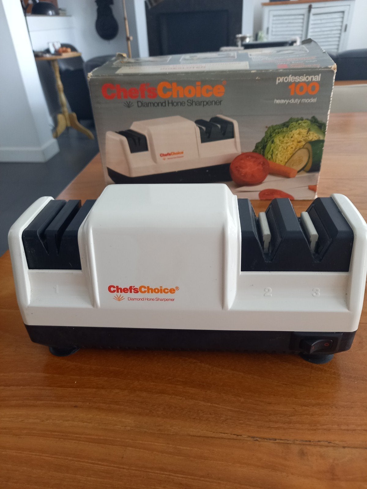 Chef'sChoice Diamond Hone Messenslijper Professional 100, Ophalen of Verzenden, Zo goed als nieuw