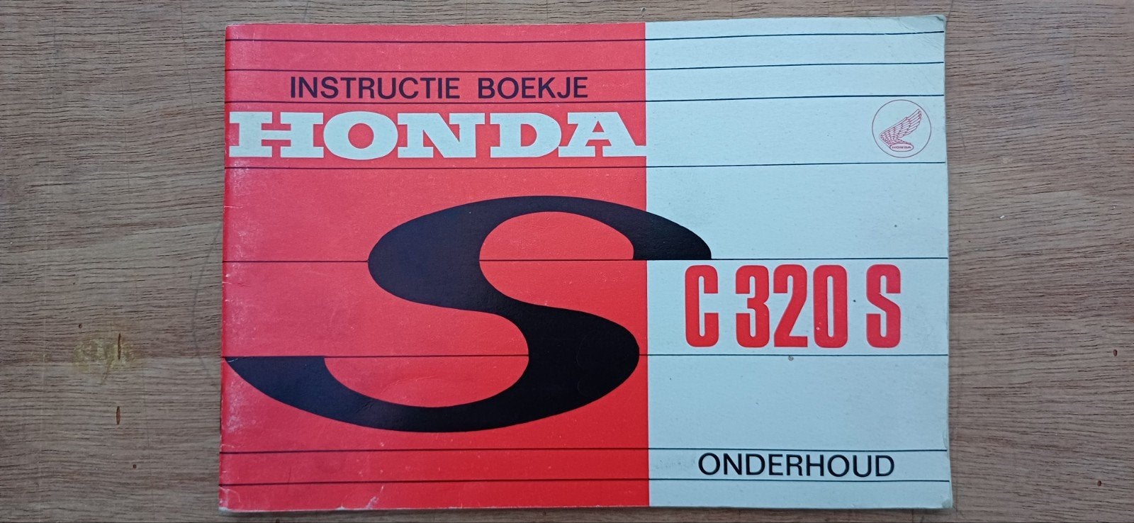 Honda  C 320 S  instructieboekje, Fietsen en Brommers, Ophalen of Verzenden, Gebruikt