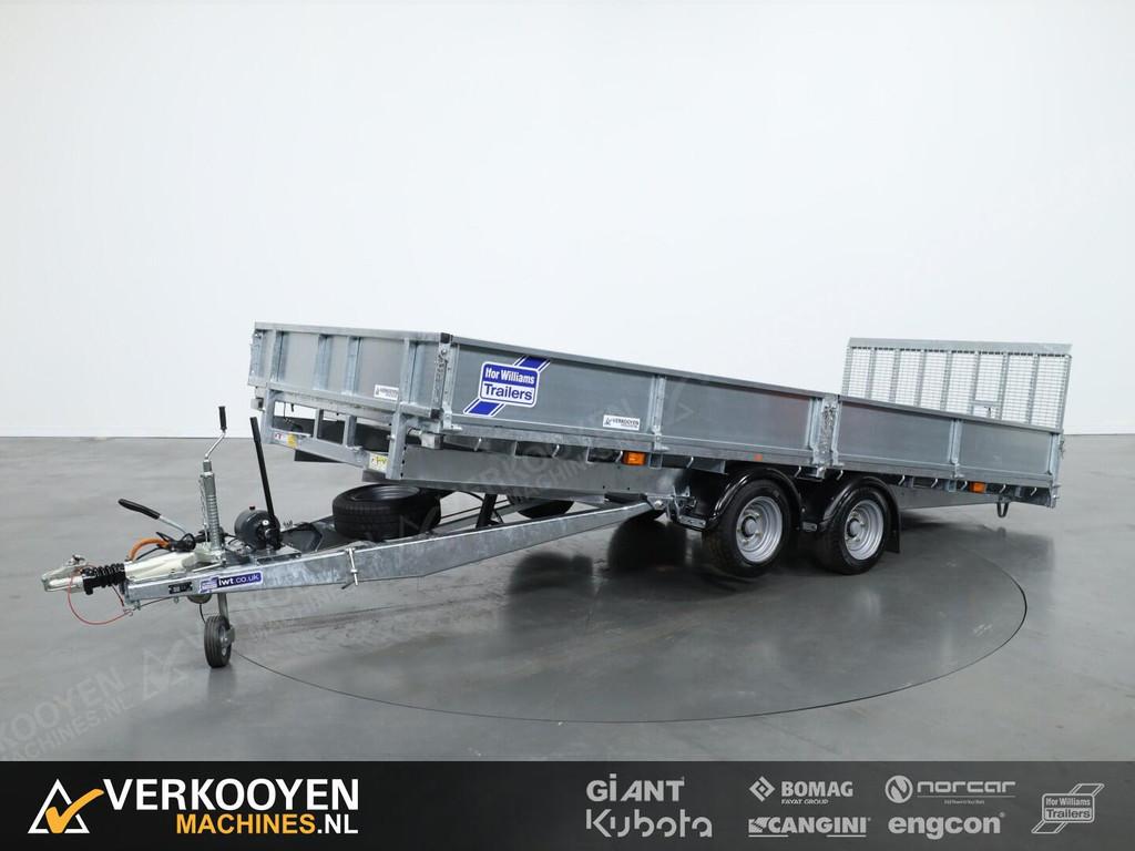 2026 Ifor Williams CT166 Tiltbed 490x204cm VT991, Auto's, Overige kleuren, Overige brandstoffen, Origineel Nederlands, Bedrijf