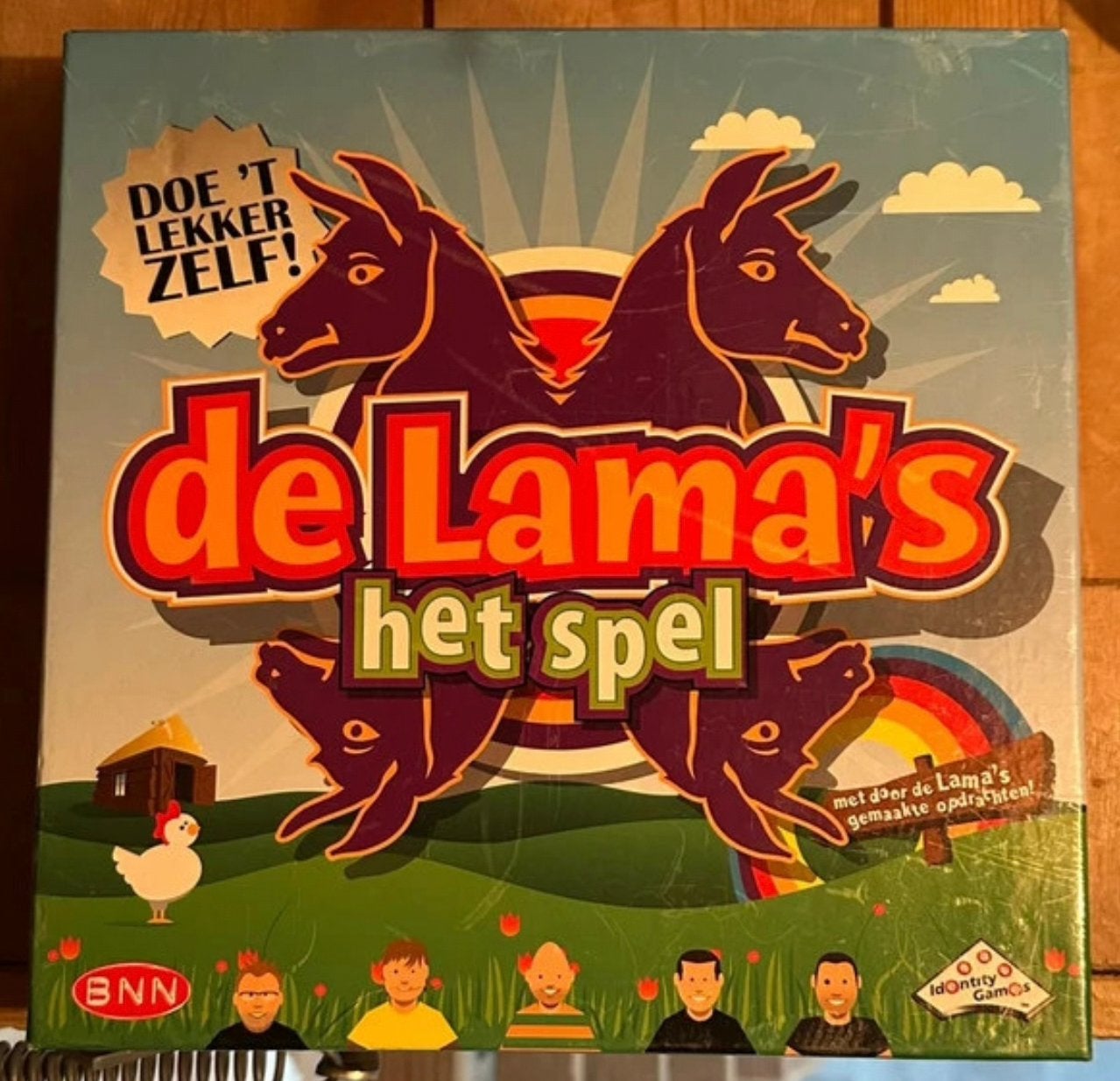 De Lama's Het Spel - Bordspel BNN, Drie of vier spelers, Ophalen of Verzenden, Gebruikt