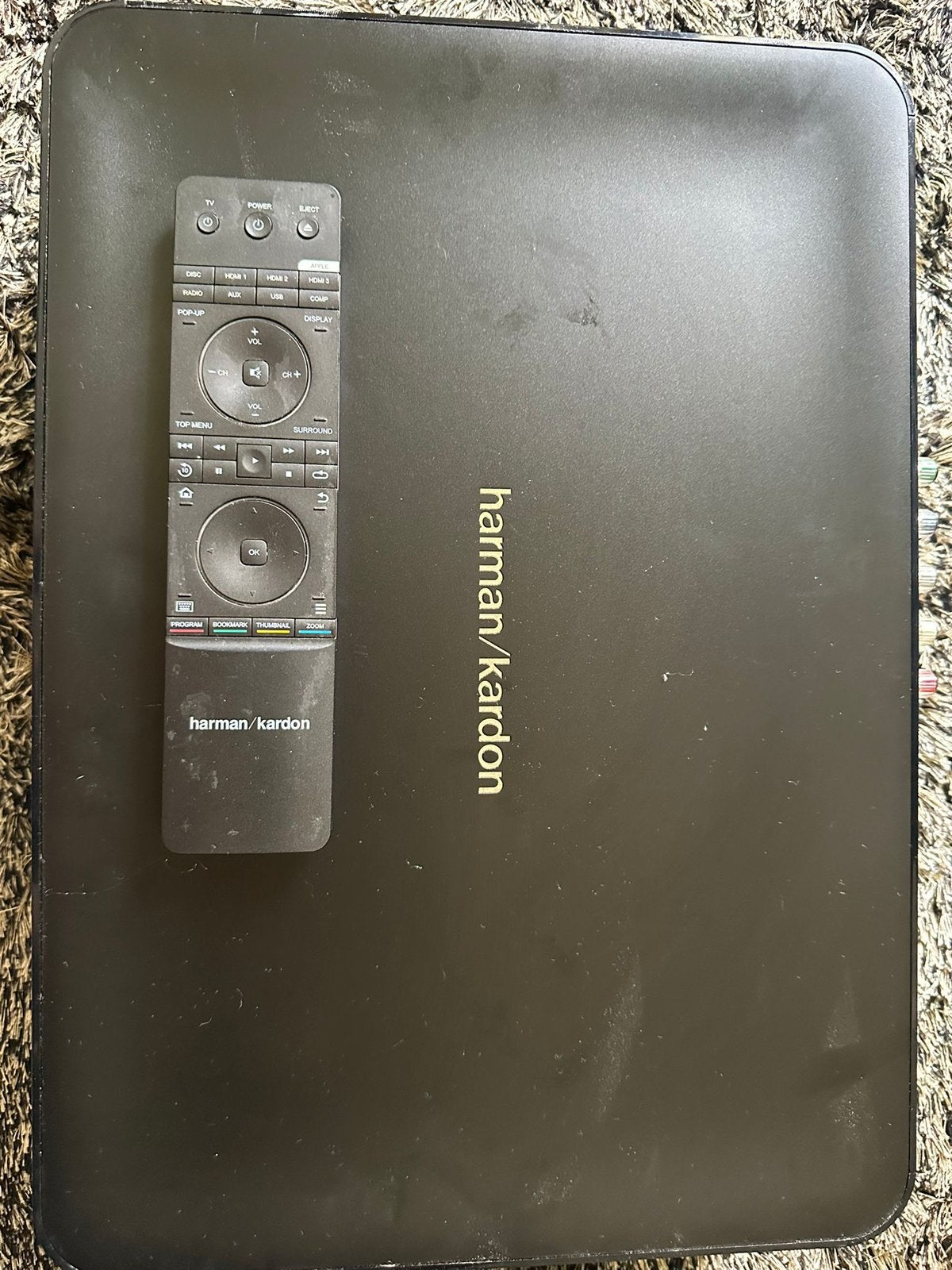 Harman Kardon BDS 580 compleet met pilaren en subwoofer, Blu-ray-speler, Ophalen, Overige merken, Gebruikt