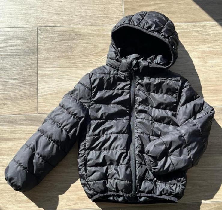 Pufferjas zwart, maat 116, Kinderen en Baby's, Kinderkleding | Overige, Ophalen of Verzenden, Meisje