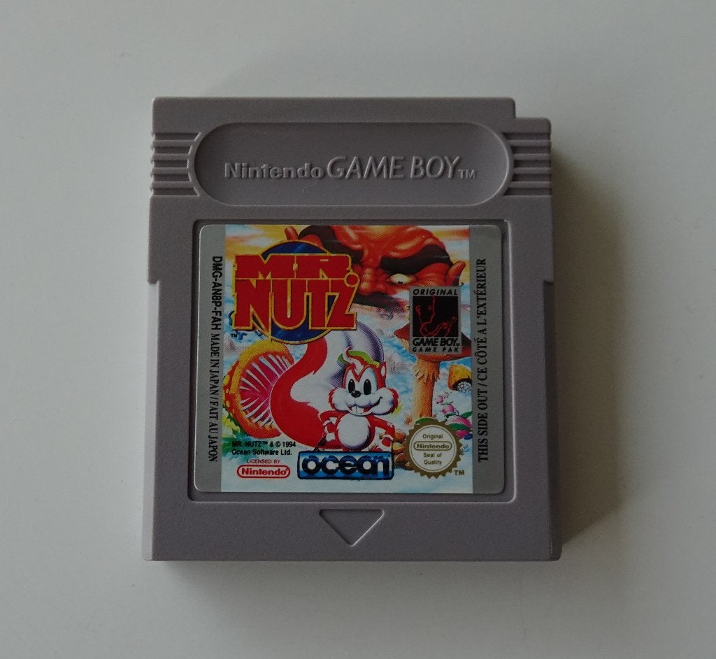 Mr. Nutz voor Nintendo Game Boy Classic, 1 speler, Zo goed als nieuw, Vanaf 7 jaar, Ophalen