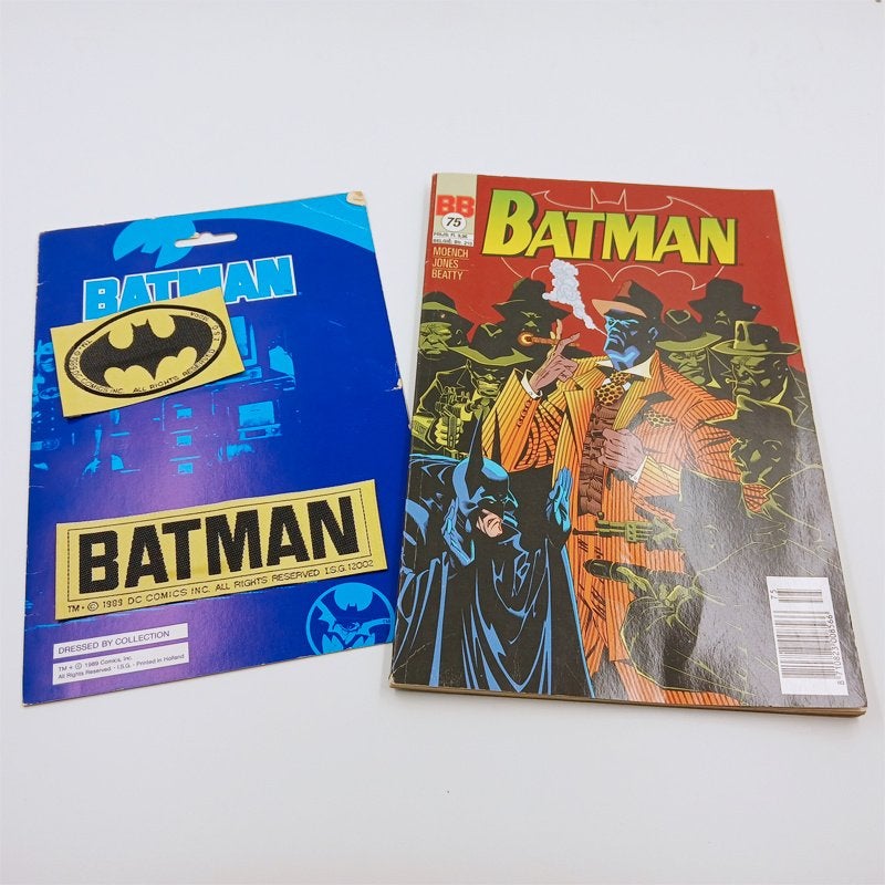 Batman #75 Black Mask + Patches, Boeken, Strips | Comics, Eén comic, Ophalen of Verzenden, Zo goed als nieuw, Amerika