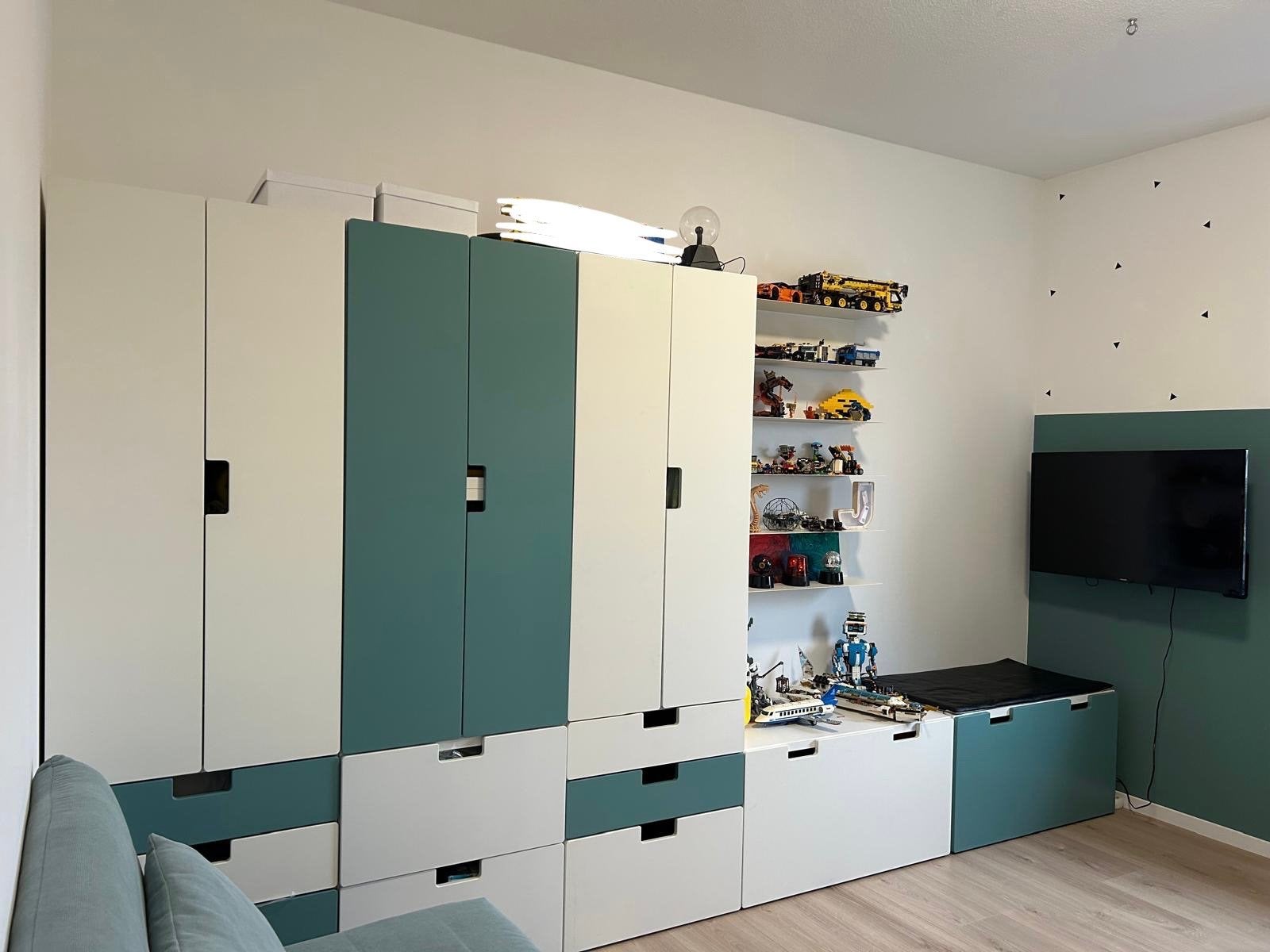 3 nette stuva (smastad) kasten van ikea, Ophalen, 25 tot 50 cm, 50 tot 100 cm, Minder dan 100 cm