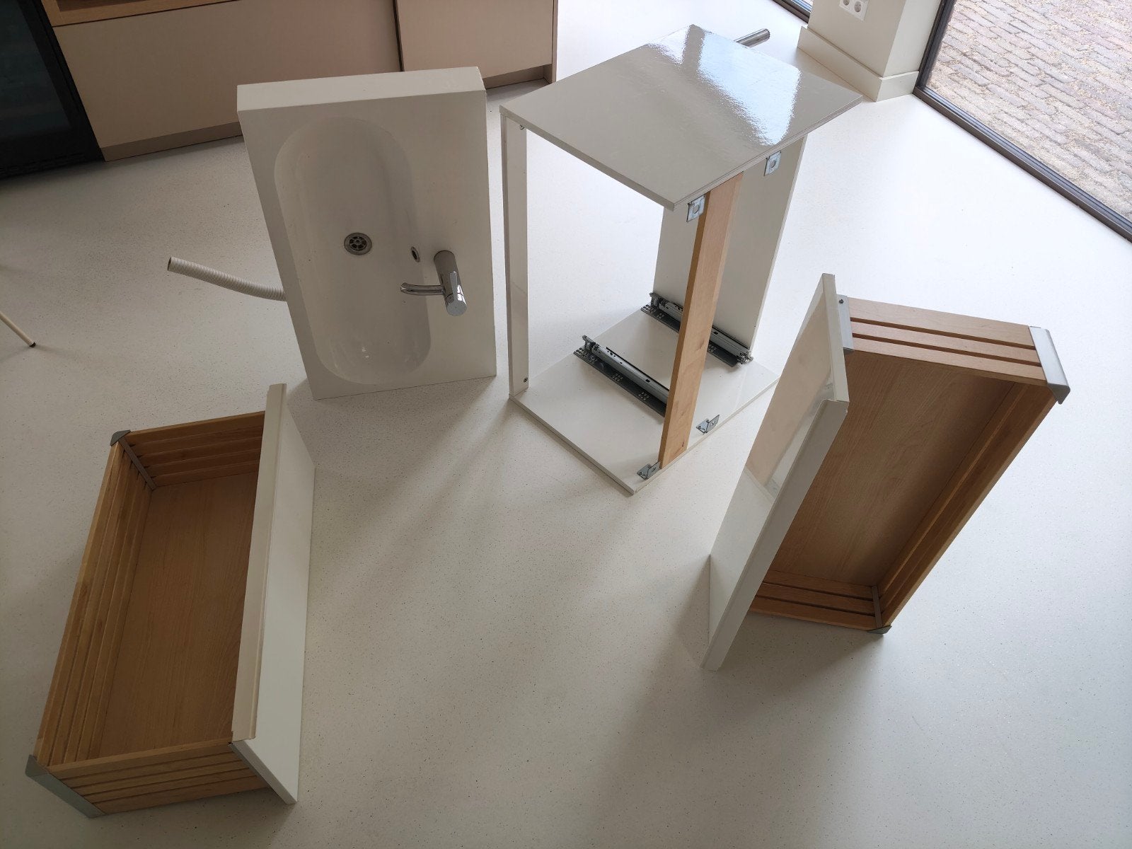 Mooi IKEA badmeubel, zo goed als nieuw, Huis en Inrichting, Ophalen, 50 tot 100 cm, Zo goed als nieuw, Minder dan 100 cm