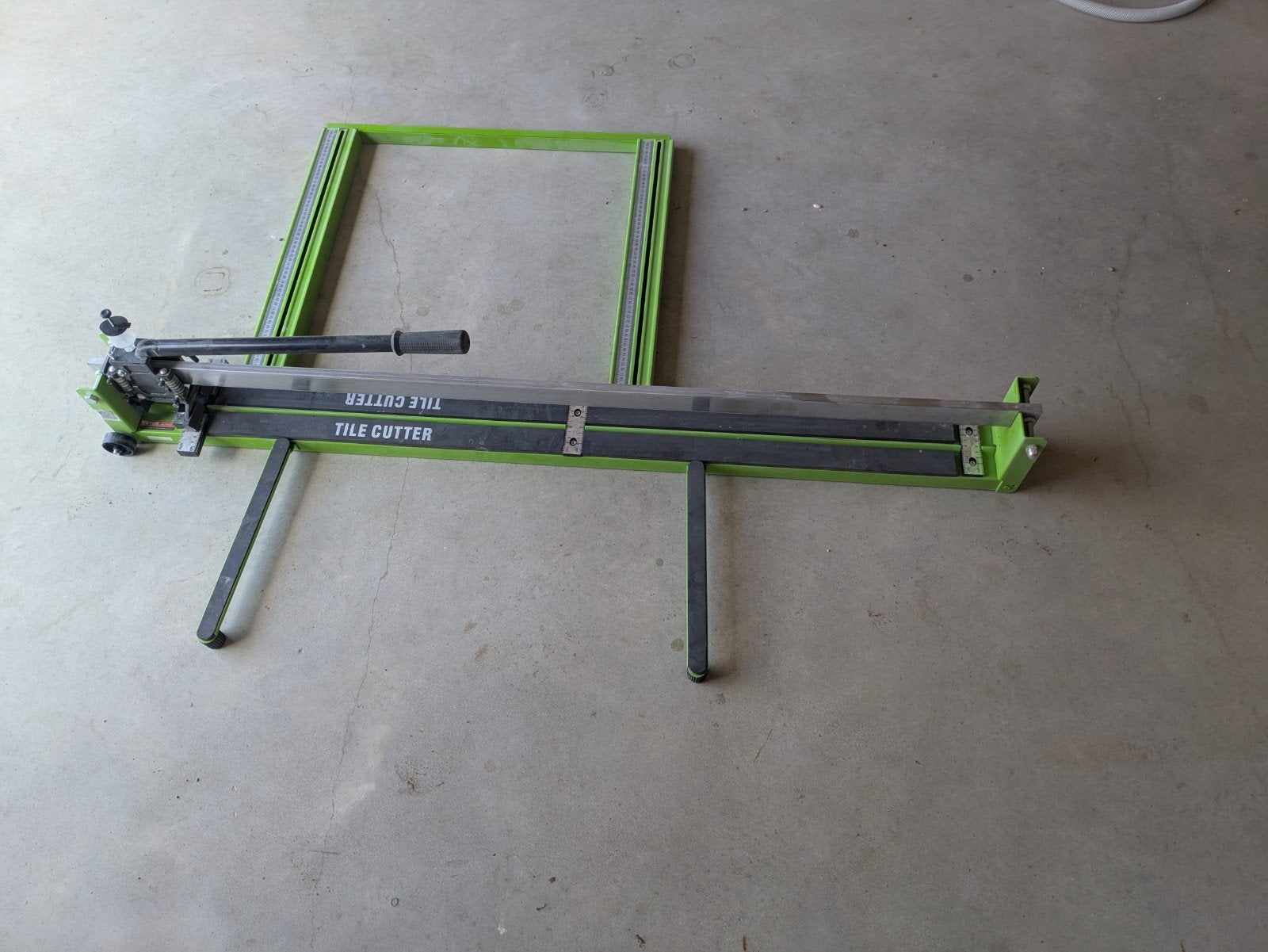 Tegelsnijder - Tile Cutter 120cm 1 badkamer gebruikt, Doe-het-zelf en Verbouw, Gereedschap | Handgereedschap, Ophalen, Gebruikt