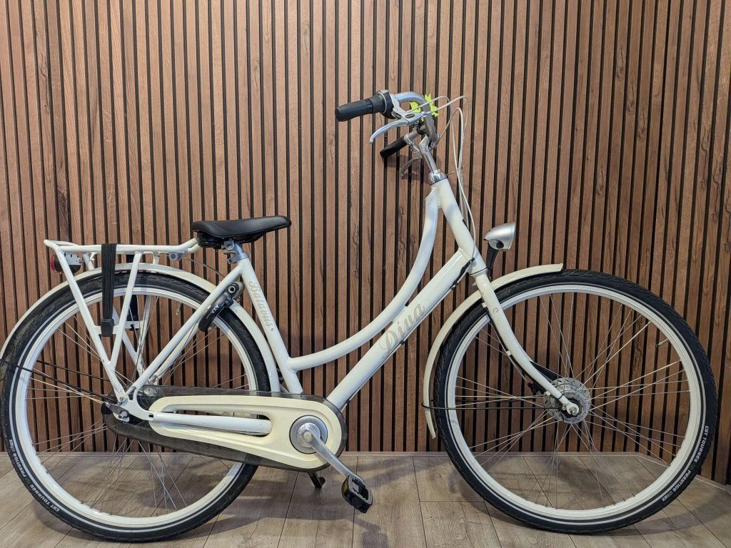 Batavus Diva 28 inch Damesfiets framehoogte 50cm, Gebruikt, (Extra) lage instap, 50 tot 53 cm, Niet ingevuld