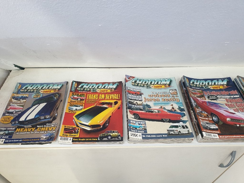 Glossy auto maandbladen, Ophalen of Verzenden, 1960 tot 1980, Buitenland, Tijdschrift