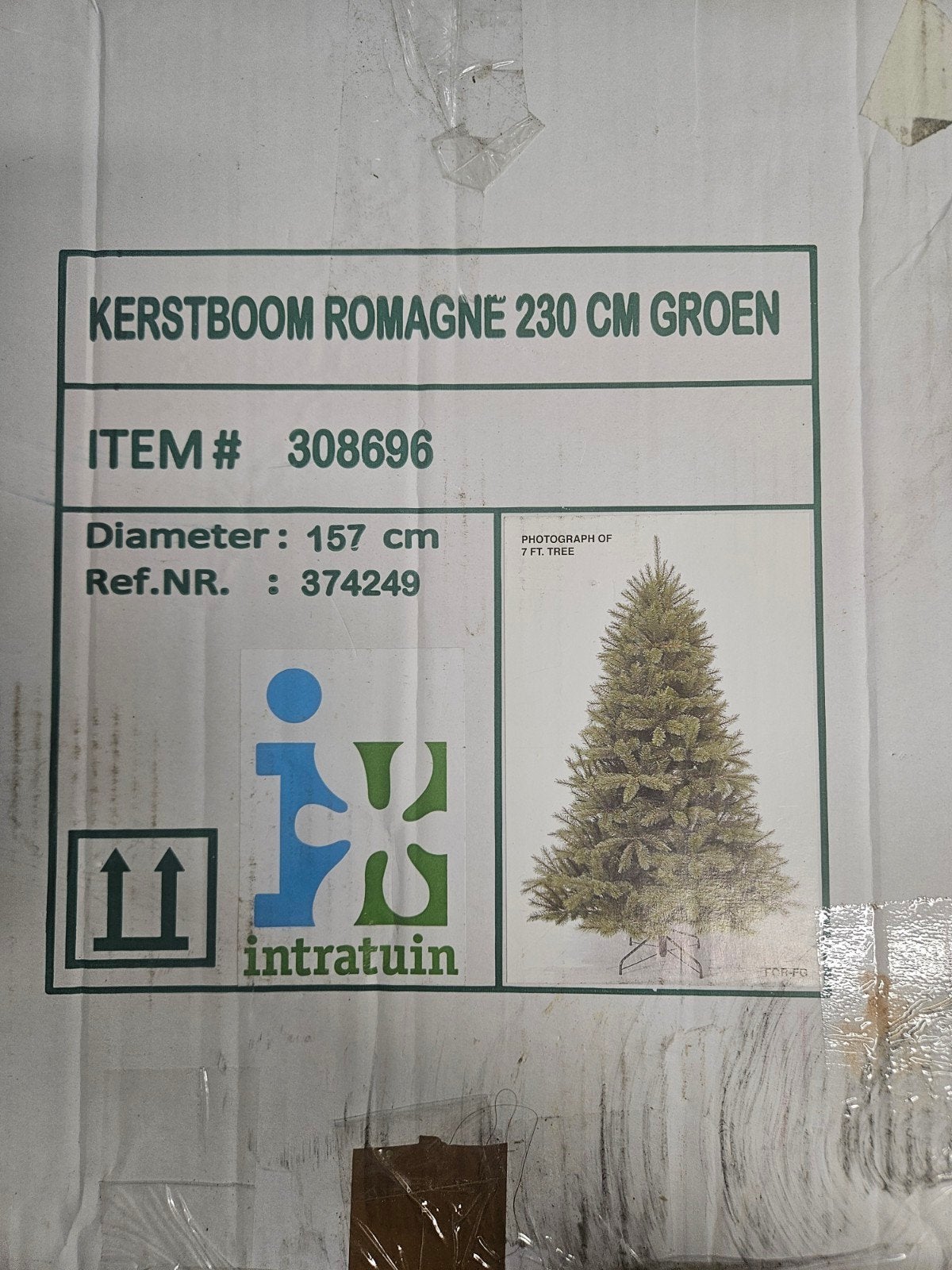 riumph Tree Romagné kunstkerstboom 230 cm, Ophalen