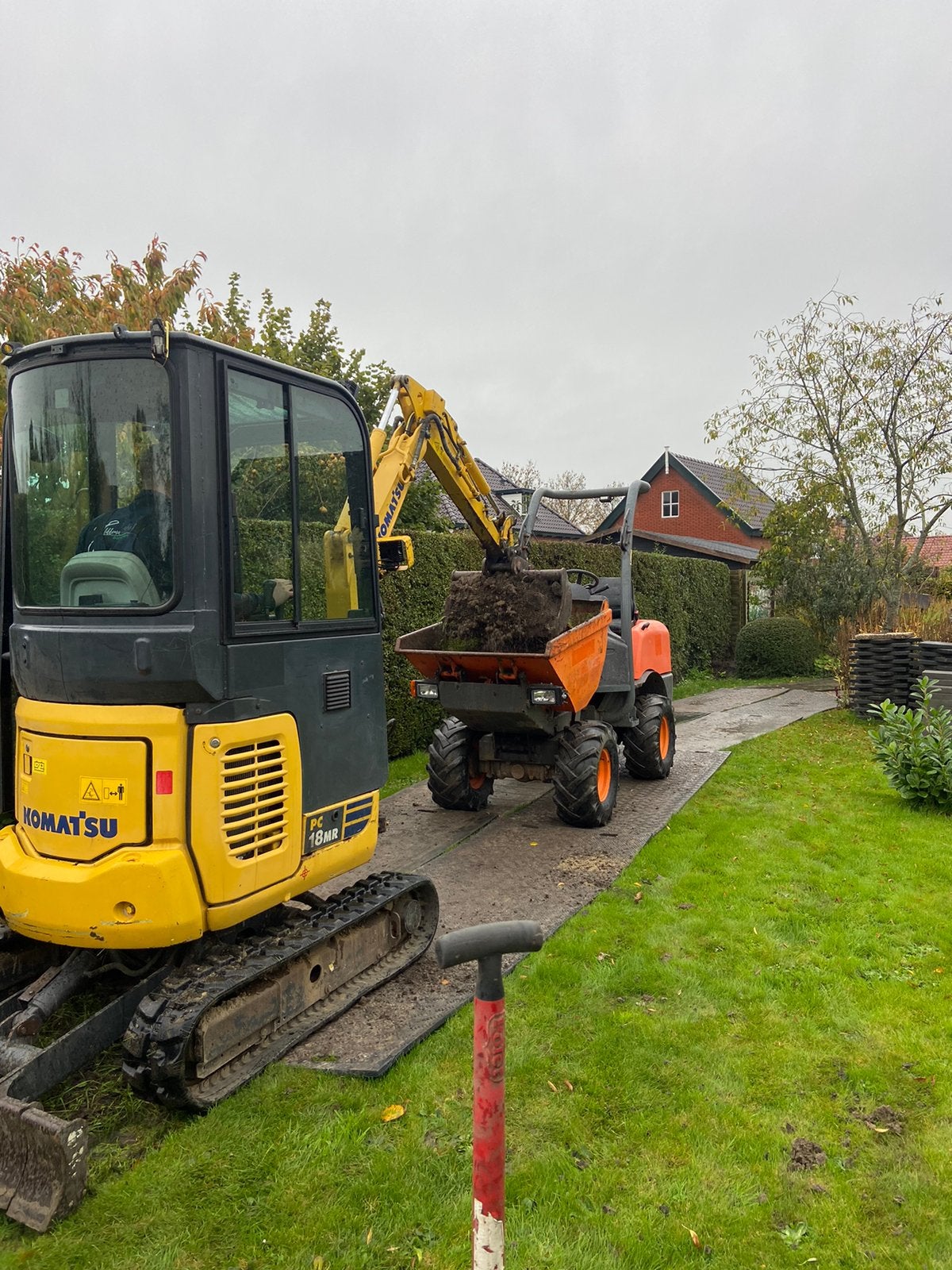 Wieldumper huren?, Ophalen