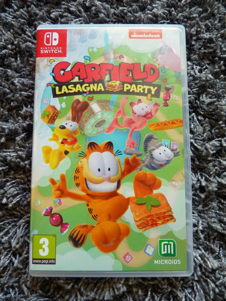 Garfield Lasagna Party Nintendo Switch 1&2, Overige genres, Ophalen of Verzenden, Zo goed als nieuw, 3 spelers of meer