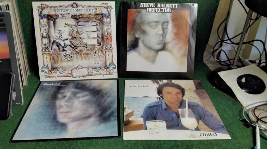 STEVE  HACKETT  4 X, Ophalen of Verzenden, Gebruikt, 12 inch, Poprock