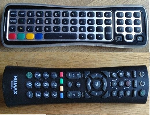 Afstandsbedieningen Humax RM-H10U en Horizon, Ophalen of Verzenden, Gebruikt, Origineel