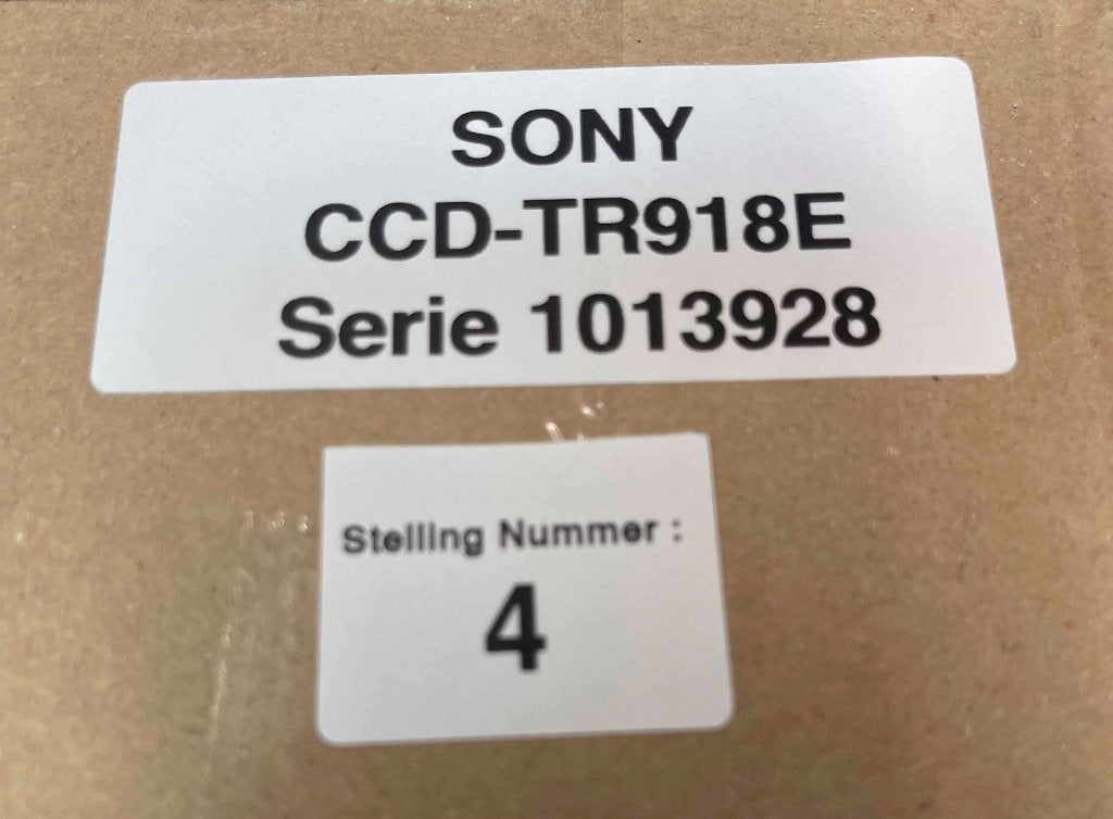 Foto 19 van SONY CCD-TR918E Serie 1013928