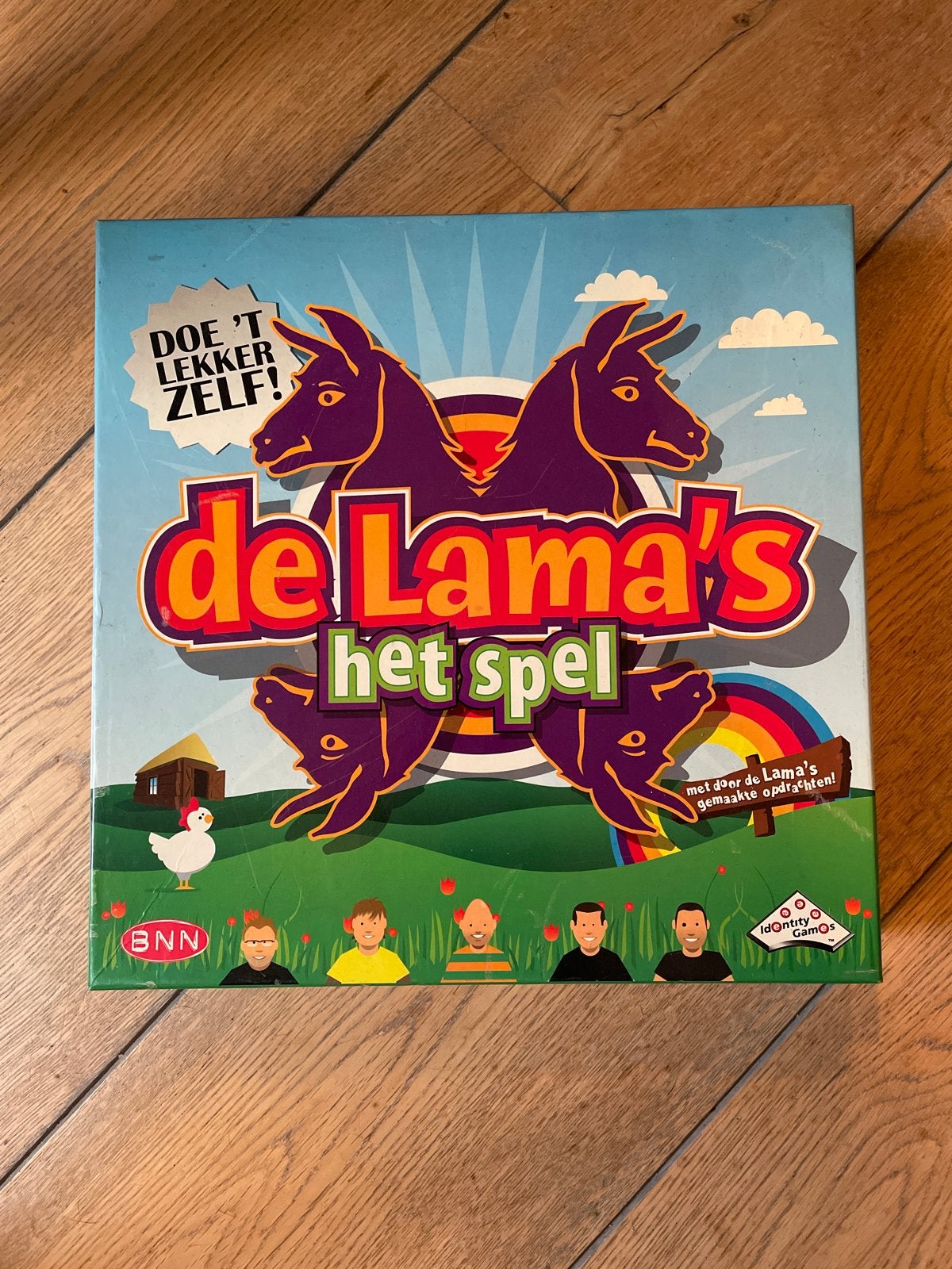 De Lama's: Het Bordspel - BNN TV Programma, Drie of vier spelers, Ophalen, Gebruikt