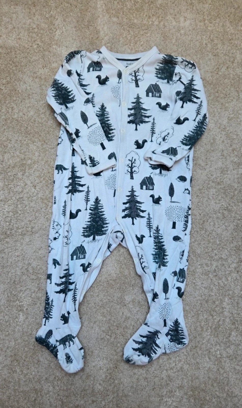 Pyjama maat 80, Nacht- of Onderkleding, C&A, Ophalen of Verzenden, Zo goed als nieuw