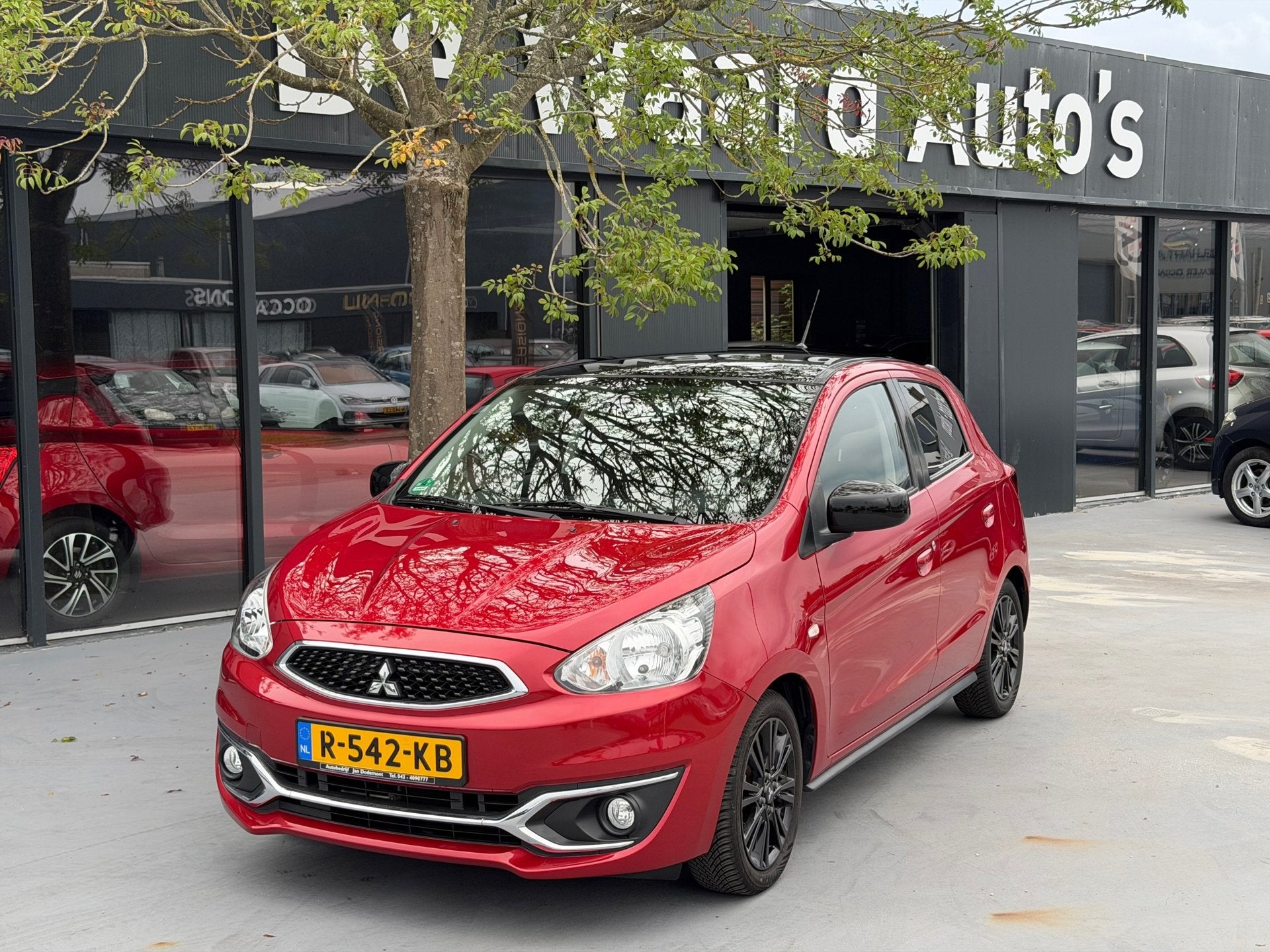 Mitsubishi Space Star 1.2 Advance/Automaat/airco/Carplay/Sto, Auto's, Dealer onderhouden, Gebruikt, Bedrijf, 100 kg