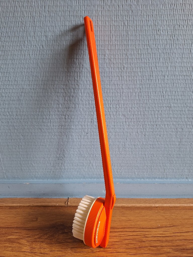 Vintage doucheborstel, Ophalen of Verzenden, Zo goed als nieuw, Bad & Douche