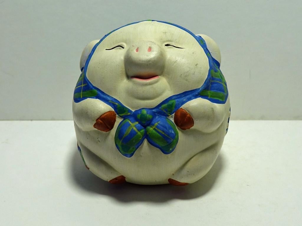 Zeer origineel Chinees spaarvarken, Verzamelen, Spaarpotten, Ophalen of Verzenden, Gebruikt, Steen, Aardewerk of Keramiek, Dier