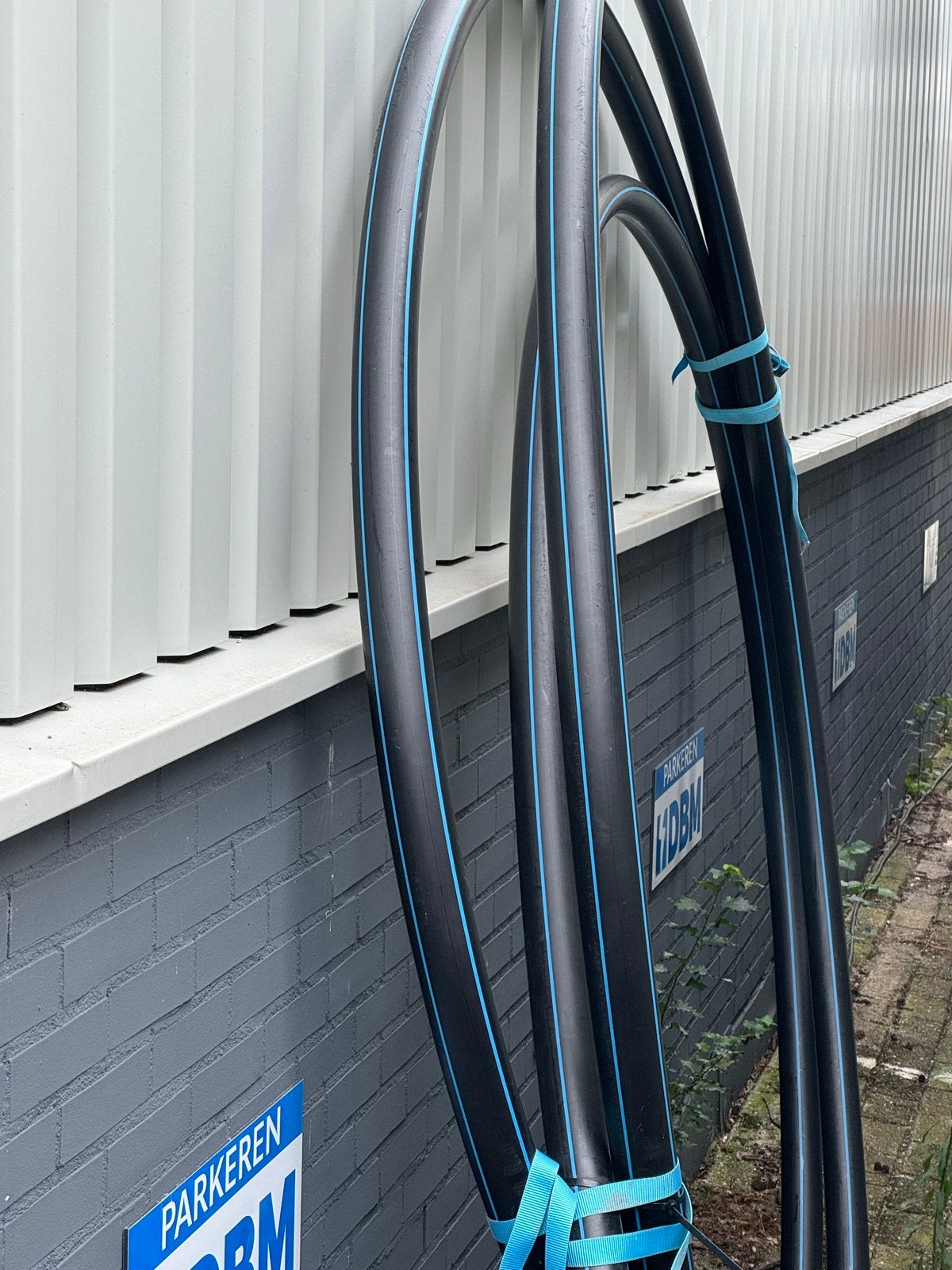 20 meter tyleen slang rond 60 mm inwendig, Ophalen, Zo goed als nieuw, Tuinslang