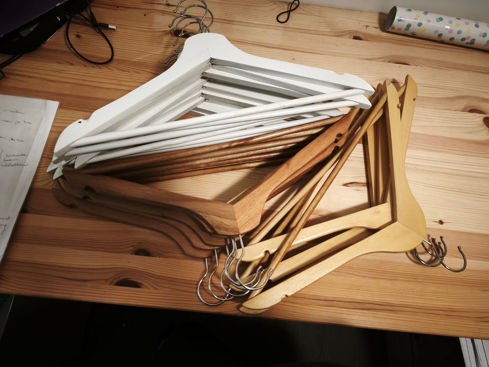 Gratis kledinghangers, Ophalen, Hout, Kinderen en Volwassenen