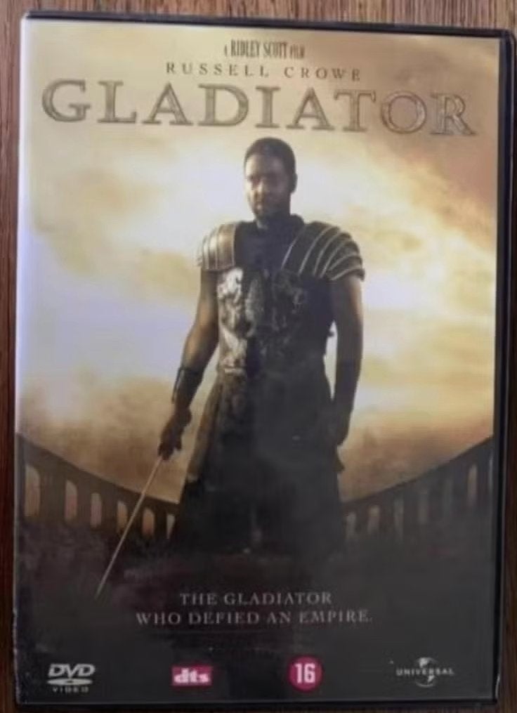 DVD & 2-DVD Gladiator met Russell Crowe, Vanaf 16 jaar, Ophalen of Verzenden, Zo goed als nieuw, Actie