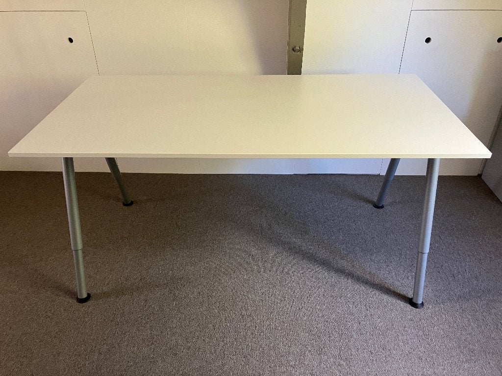 Bureau 160x80 cm wit | Ikea Galant | in goede staat, Huis en Inrichting, Ophalen, Overige typen, 160 cm, Gebruikt