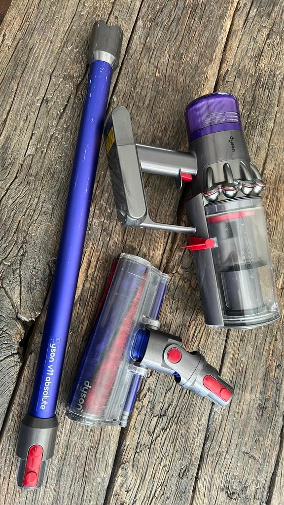 dyson v11 absolute steelstofzuiger, Witgoed en Apparatuur, Stofzuigers, Ophalen of Verzenden, Gebruikt