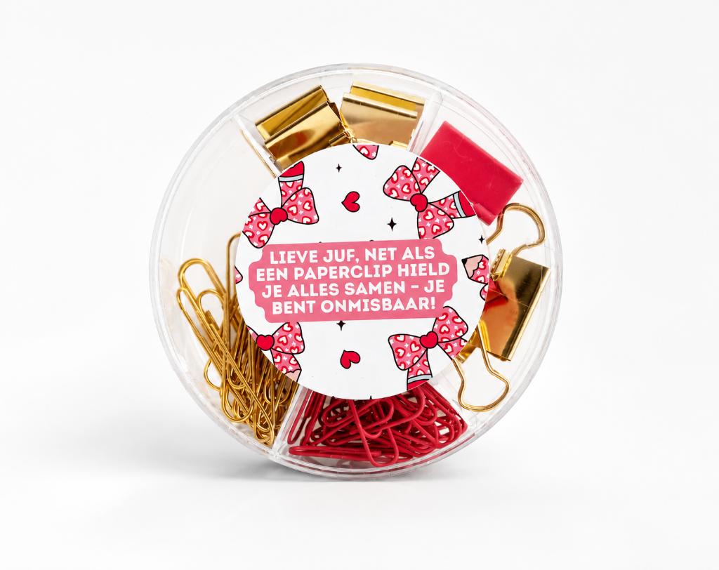Juffen cadeau paperclips, Ophalen, Nieuw, Feestartikel, Verjaardag