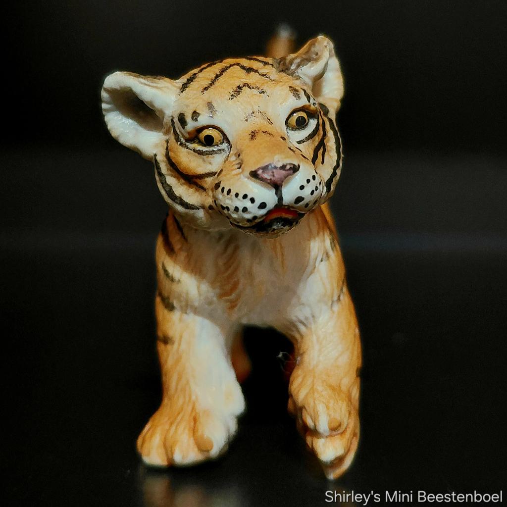 schleich tijger welp, Verzamelen, Dierenverzamelingen, Ophalen of Verzenden, Zo goed als nieuw, Wild dier, Beeldje of Figuurtje