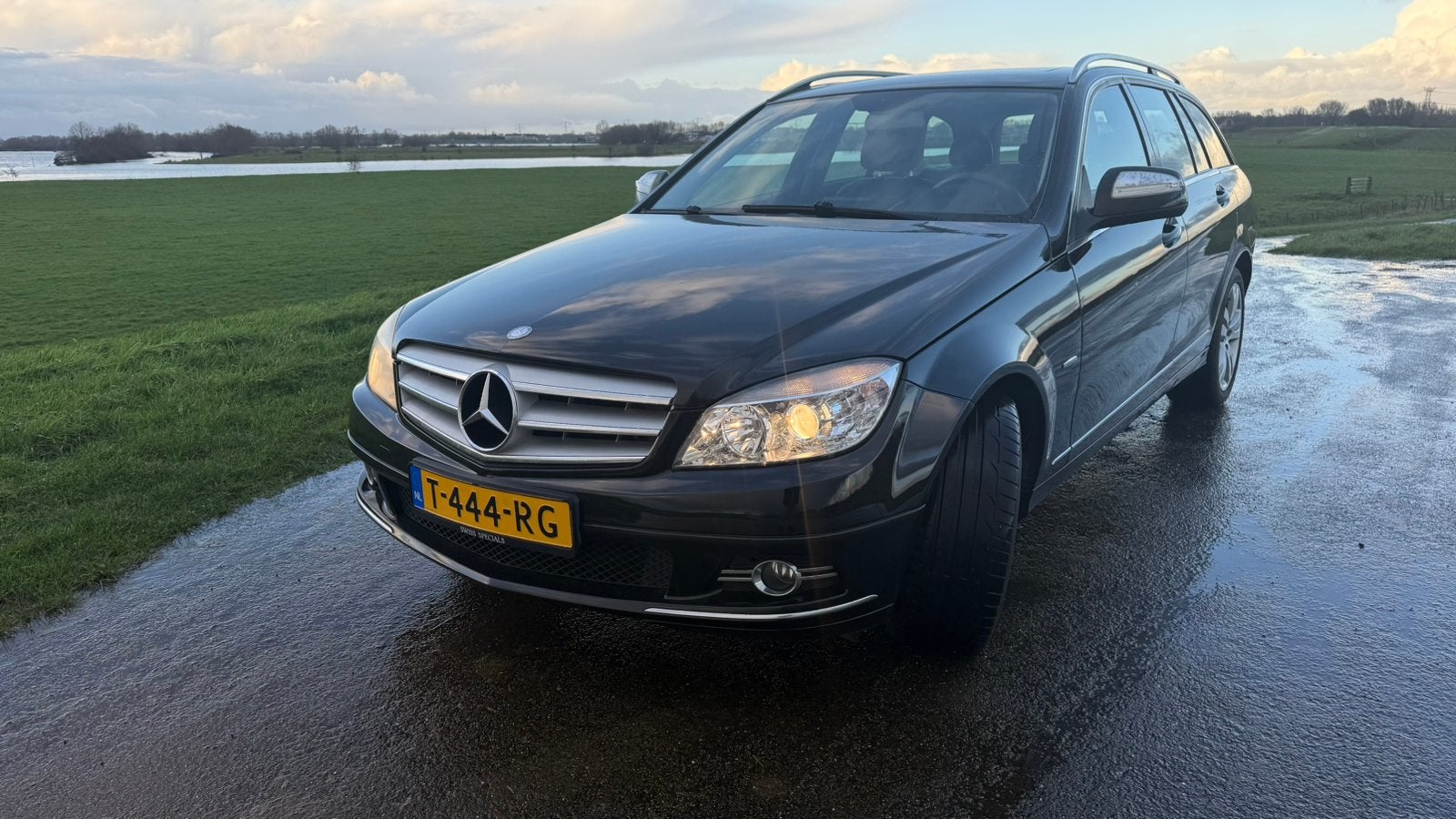 Mercedes Benz C 350 stationwagon 2008. Zwart metallic., Ophalen, Gebruikt, Overige merken
