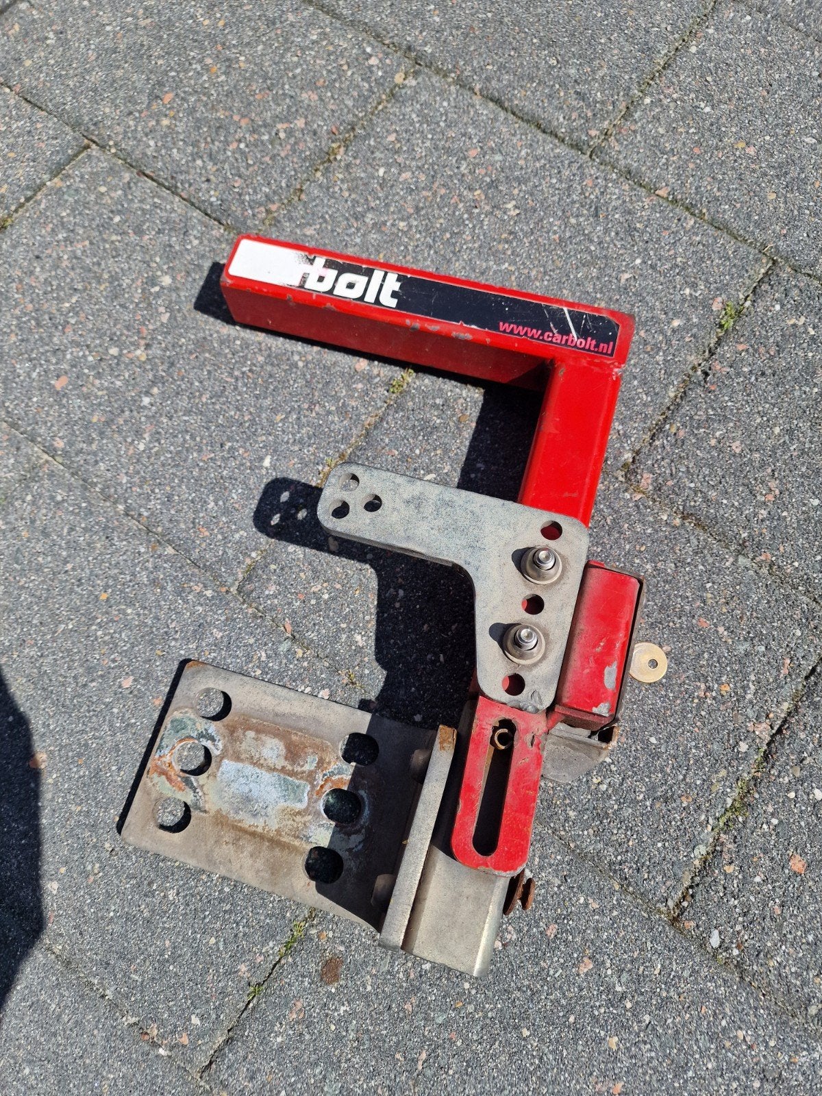 trekhaak slot, Ophalen of Verzenden, Gebruikt