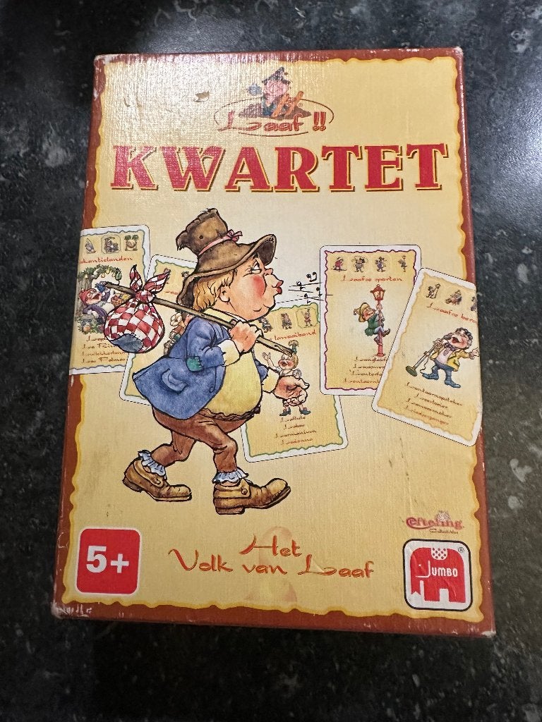 Kwartetspel Laven Efteling, Ophalen of Verzenden, Zo goed als nieuw, Overige typen