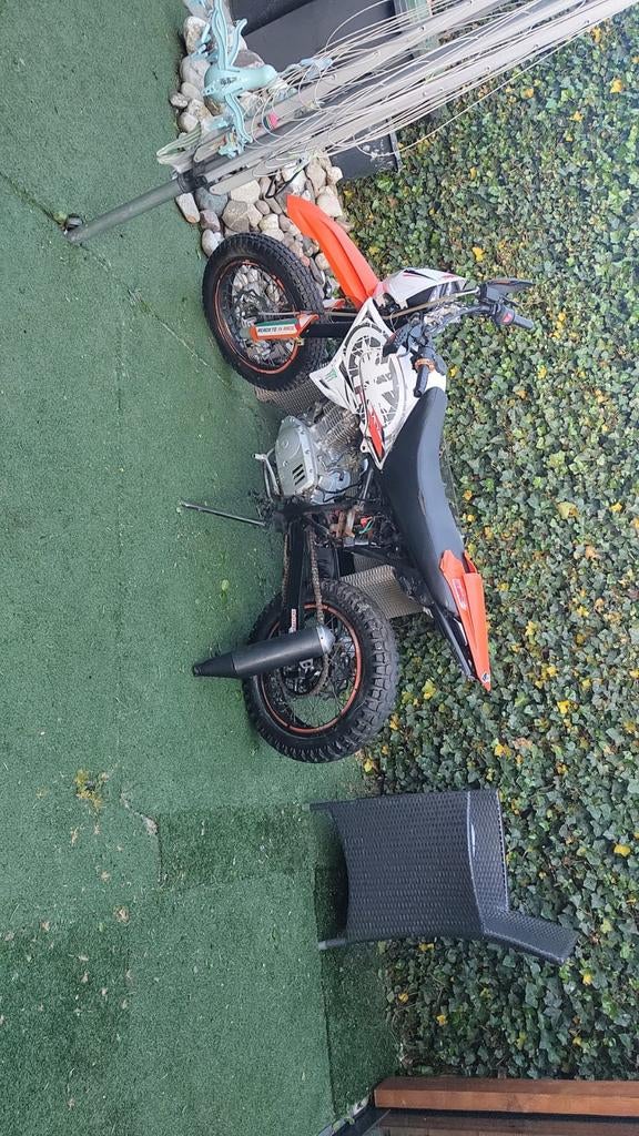 125cc 4t crossmotor suzuki ( opknapper) KOOP/RUIL, Ophalen, Gebruikt, Overige merken