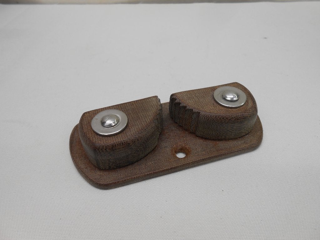 Tufnol schootklem, touwklem, 12 - 14 mm, Ophalen of Verzenden, Gebruikt, Lijn of Blok