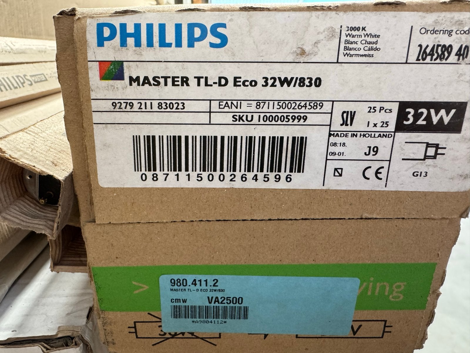 Philips Master TL-D Eco TL buizen (diverse wattages), Ophalen, Wit, G13 (TL), Philips