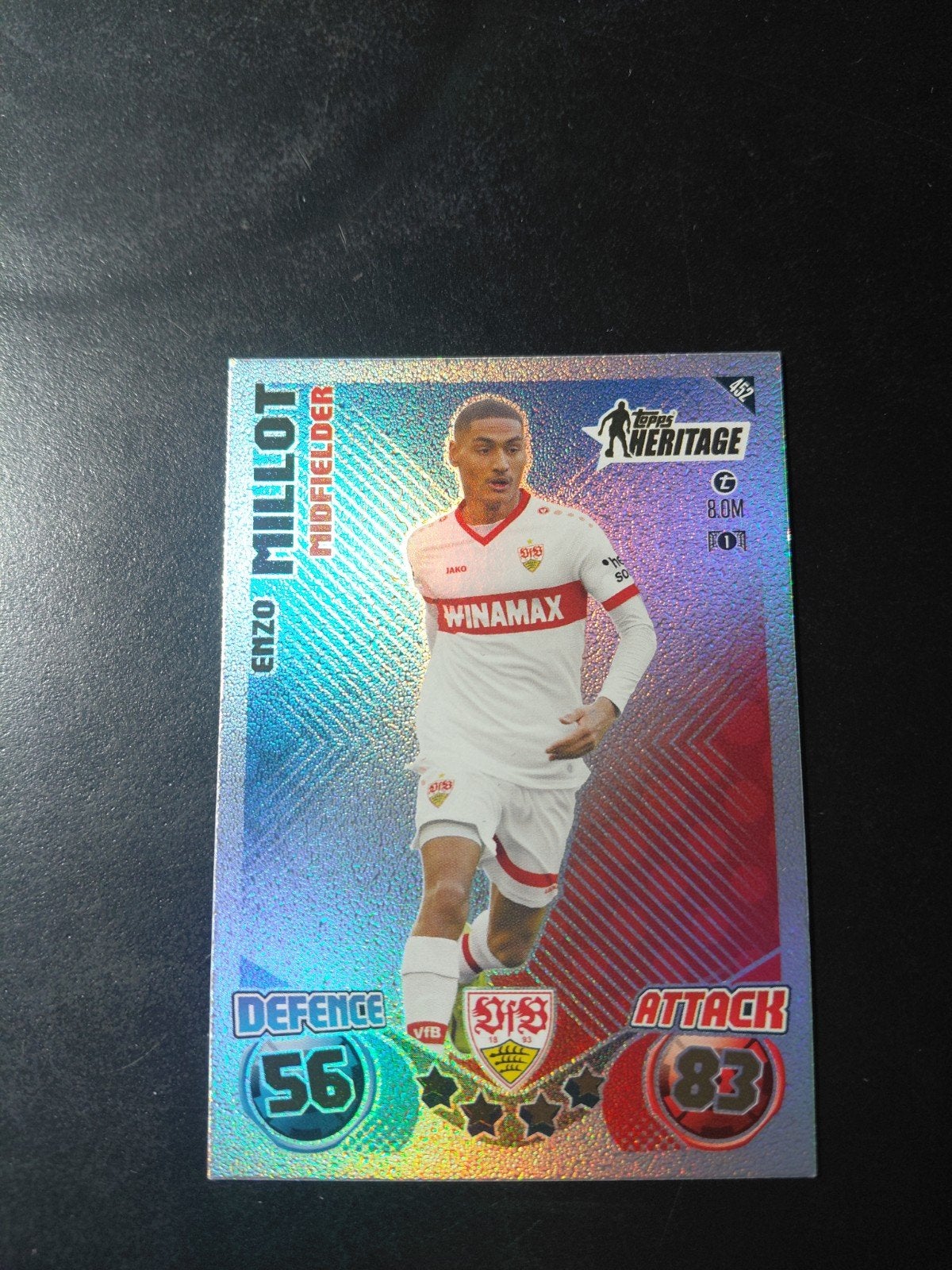 Enzo millot (stuttgart) heritage topps, Verzenden, Nieuw, Buitenlandse clubs, Spelerskaart