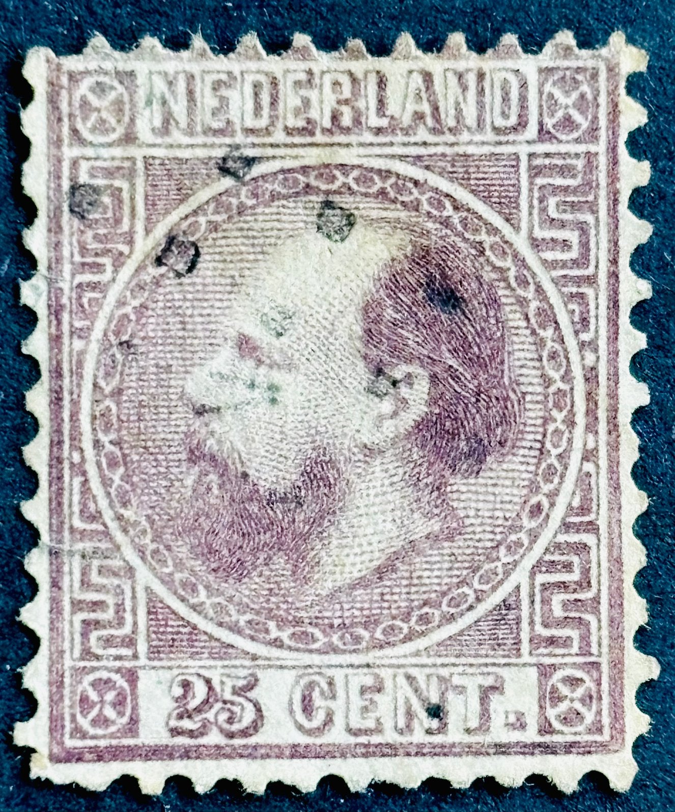 Nederland NVPH 11 gestempeld, Postzegels en Munten, Ophalen of Verzenden, T/m 1940, Gestempeld